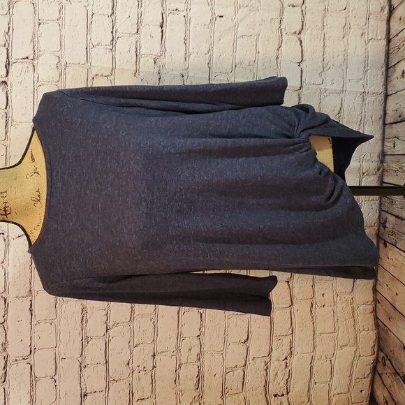 Chelsea & Theodore Sweaters - Chelsea & Theodore Dark Blue Sweater 3/4 Sleeves EUC Size M